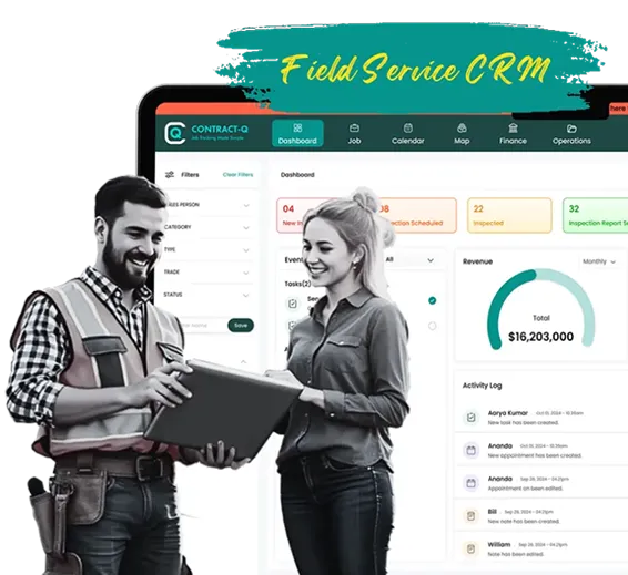 ContractQ – AI-Powered Contractor CRM & Job Management Software